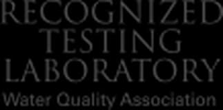 WQA Recognized Testing Laboratory